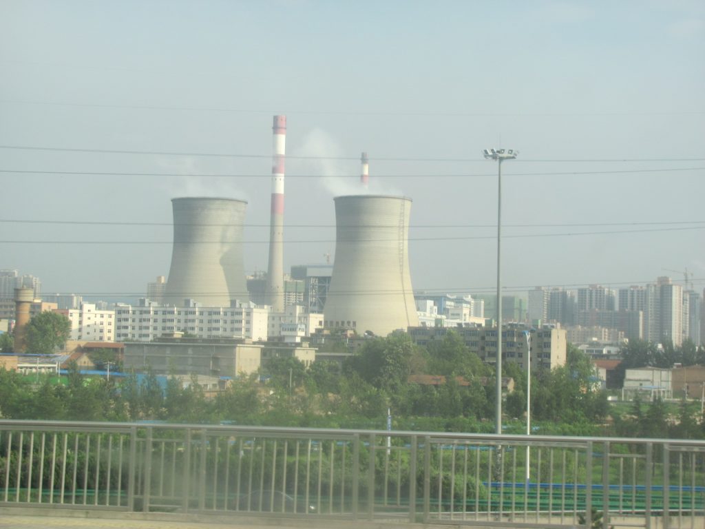 Kraftwerk in Xi-An, China
